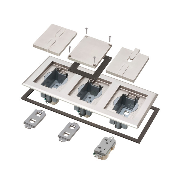 Arlington FLBC8538NL Recessed Gangable Box Kit