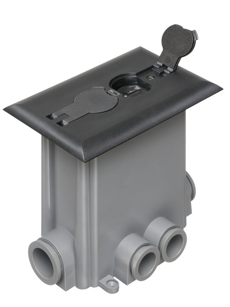 Arlington FLBCF101BL Non-Metallic Concrete Floor Box