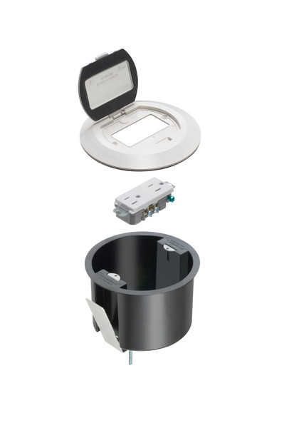 Arlington FLBR6500W One-Piece Non-Metallic Box