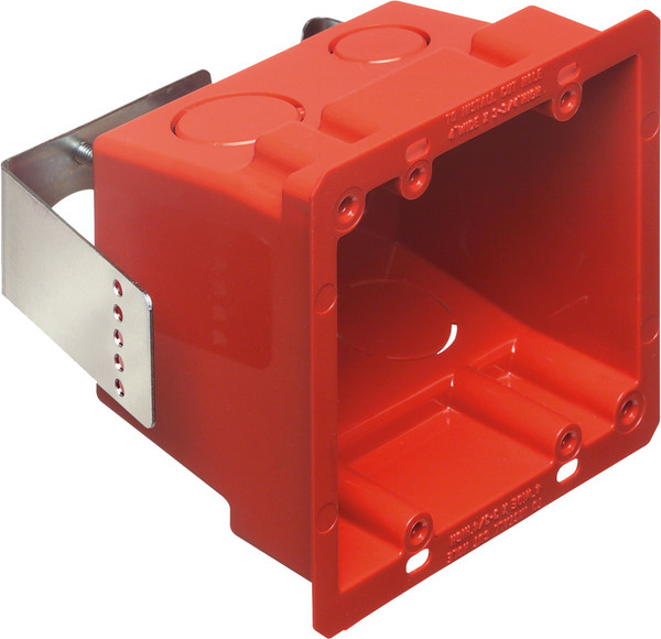 Arlington FSR404RD Non-Metallic & Plated Steel 4x4 Box