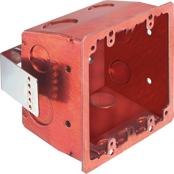 Arlington FSR404SRD Non-Metallic & Plated Steel 4x4 Box
