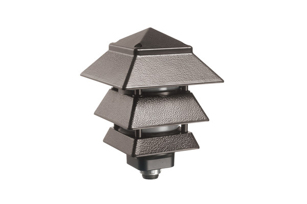 Arlington GPP60LBR Pagoda-Style Landscape Light Fixture