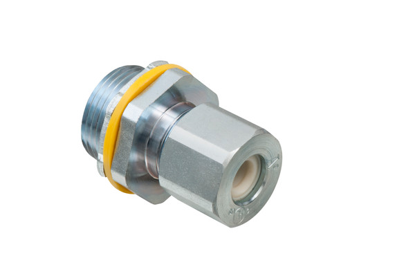 Arlington LPCG753S 3/4" Low Profile Strain Relief Steel Cord Connector