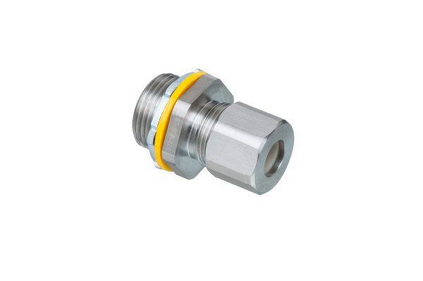 Arlington LPCG753SS 3/4" Low Profile Strain Relief Stainless Steel Cord Connector