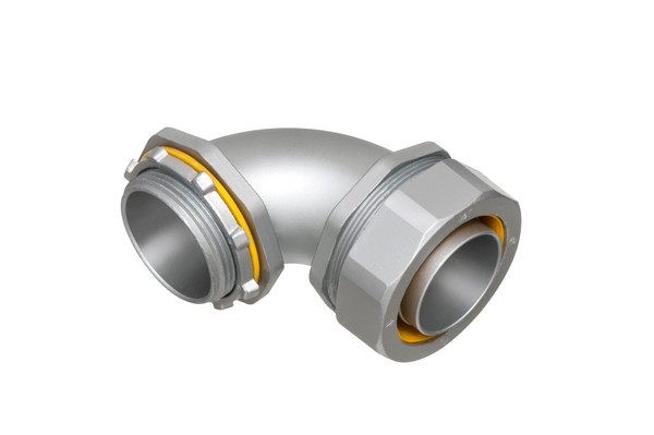 Arlington LT90150 1-1/2" 90-Degree Zinc Die-Cast Connector