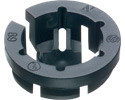 Arlington NM940 Black Button Non-Metallic Push-In Connector