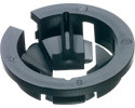 Arlington NM96 Black Button Non-Metallic Push-In Connector