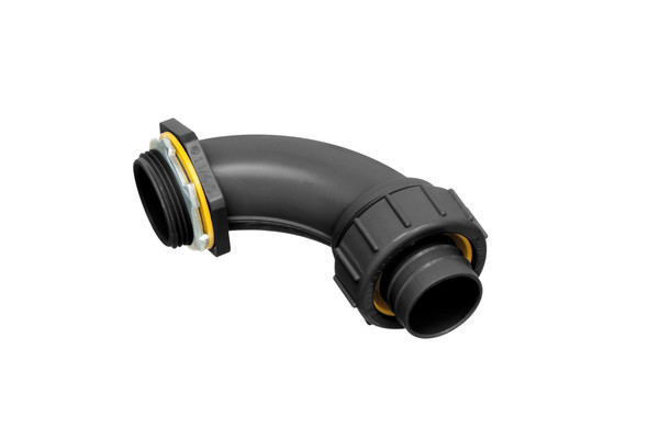 Arlington NMLT90125BL 1-1/4" 90-Degree Non-Metallic Connector