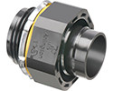 Arlington NMSC100BL 1" Screw-On Straight Non-Metallic Connector