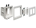 Arlington TVBU505K Two-Gang Recessed TV Box