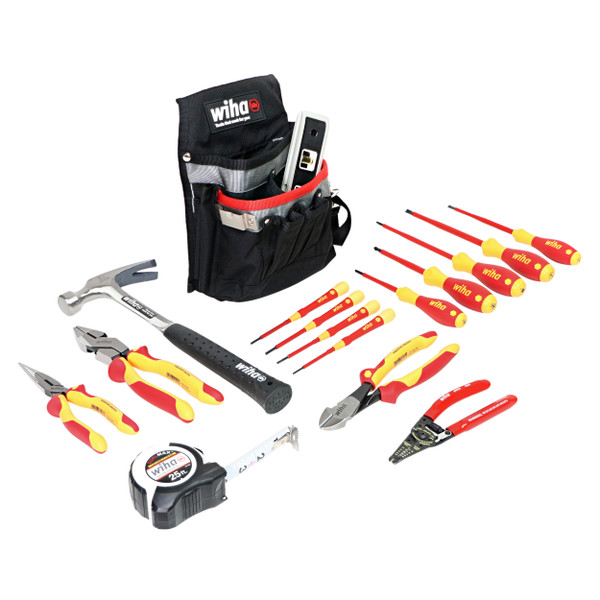 Wiha 32934 16 Piece Insulated Apprentice Tool Set