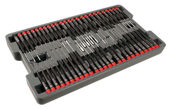 Wiha 92191 51-Piece Precision Screwdriver Tray Set