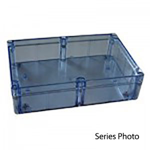 Bud Industries BT-2734 BT Series Clear Plastic Enclosure