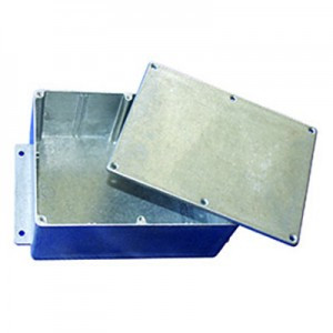 Bud Industries CN-6711 CN Series Die Cast Mountable Aluminum Enclosure