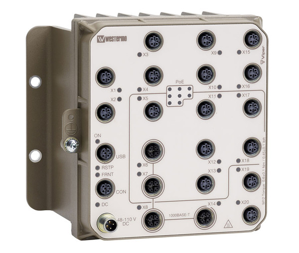 Westermo Viper-120A-T4G EN 50155 Managed Gbps Switch
