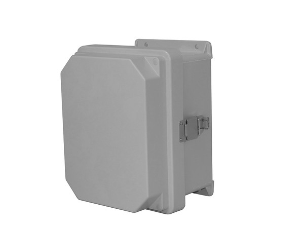 Hoffman RVJ1412HWPL2 Raised Opaque Cover NEMA 4X Enclosure