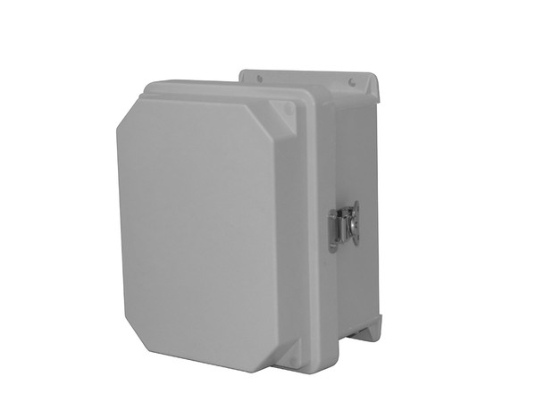 Hoffman RVJ1816HWLL2 Raised Opaque Cover NEMA 4X Enclosure