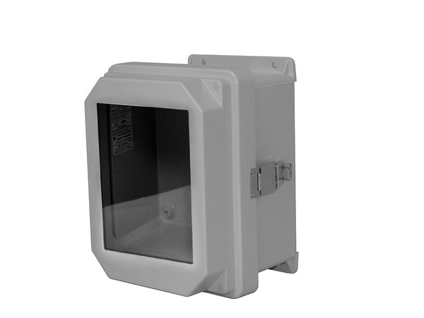 Hoffman RVJB1412NHWPL2 Raised Bonded Window Cover NEMA 4X Enclosure
