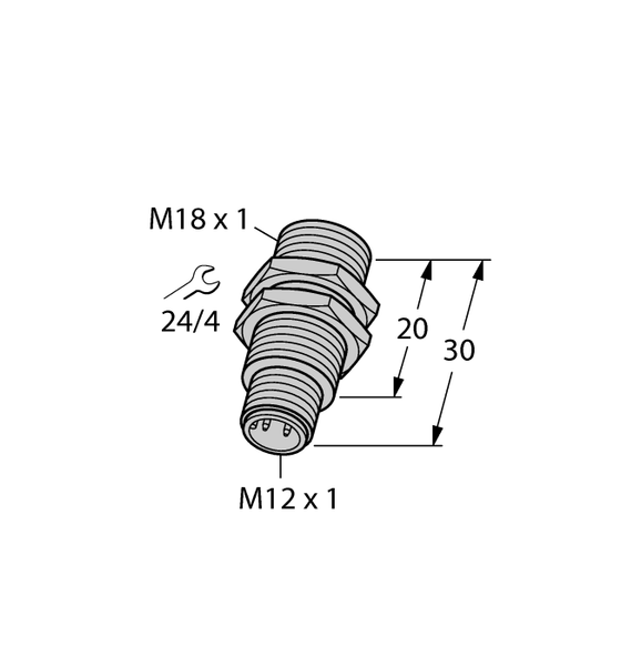 Turck BI5-G18KK-AP6-H1141 Inductive Sensor