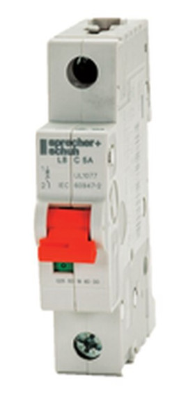 Sprecher & Schuh L8-63/1/D 63A 1-Pole Circuit Breaker