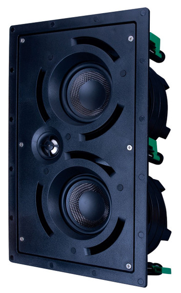 Beale Street IWLCR4-BB Dual 4" LCR 2-Way In-Wall Speaker