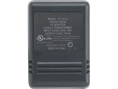 Aiphone PT-1211CA 15V AC Transformer