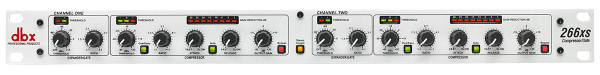 DBX 266xs Dual Compressor Gate