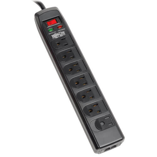 Tripp-Lite TLP706TELC 7-Outlet Surge Protector