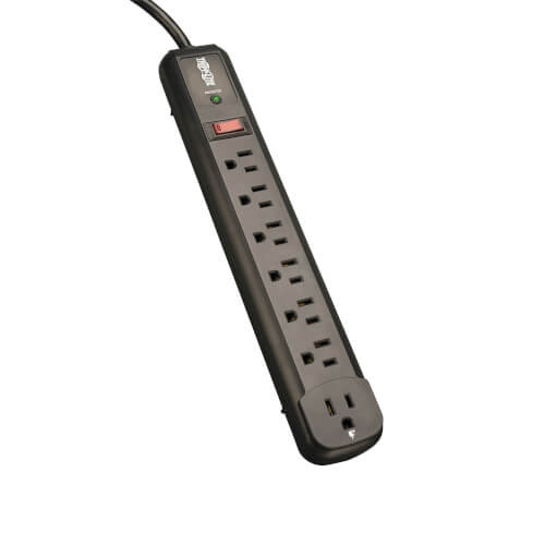 Tripp-Lite TLP74RB 7-Outlet Surge Protector