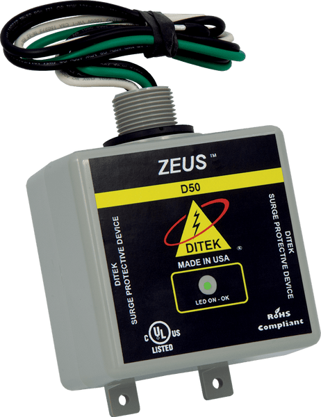 Ditek D50-347/6003Y 50kA/Phase Industrial Surge Protective Device