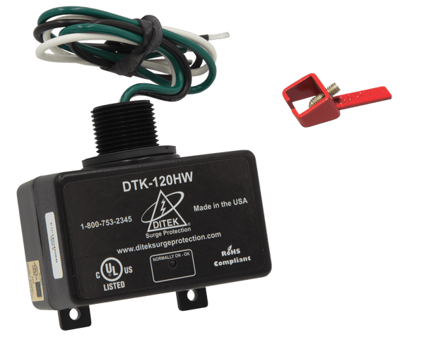 Ditek DTK-120HWLOK 120VAC Lockout Kit Surge Protective Device