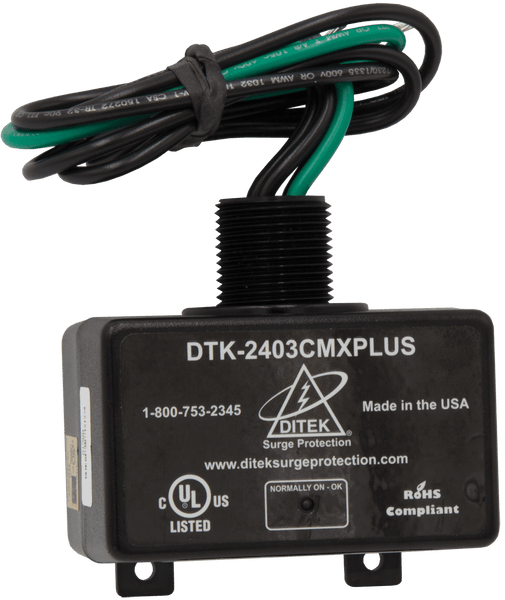 Ditek DTK-2403CMXPLUS 240VAC Three Phase Surge Protective Device