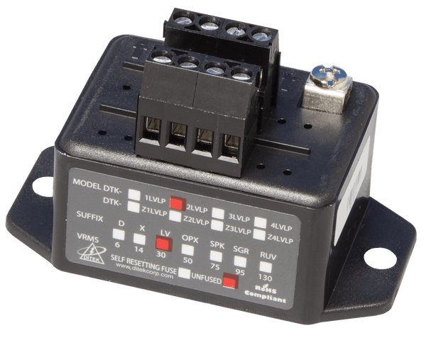Ditek DTK-2LVLAWGLV Data & Signaling Circuit Surge Protector