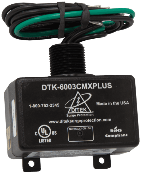Ditek DTK-6003CMXPLUS 600VAC Three Phase Surge Protective Device
