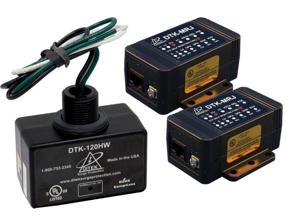 Ditek DTK-FPK1 Fire Alarm System Surge Protection Kit