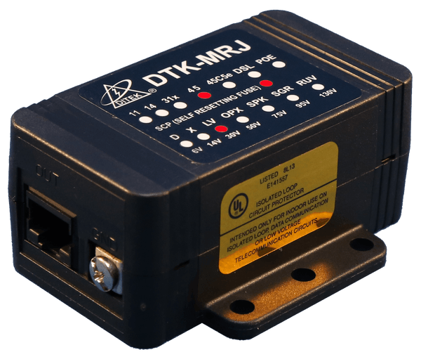 Ditek DTK-MRJ45SCPLV RJ45 Series Modular Surge Protector