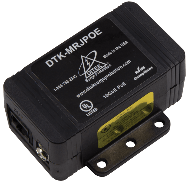Ditek DTK-MRJPOE Power over Ethernet Surge Protector