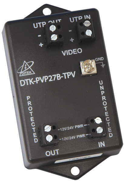 Ditek DTK-PVP27BTPV Fixed Camera Twisted Pair Wiring Surge Protector
