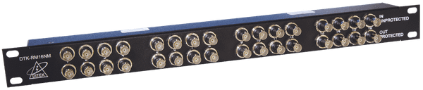Ditek DTK-RM16NM Rack Mount High Definition Analog Video Surge Protector
