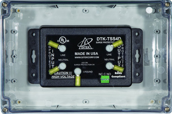 Ditek DTK-TSS4D Series Connected Surge Protector