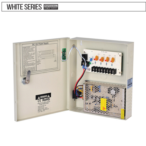 Avycon AVA-PSW-12VDH5A-4 4-Channel 5A Power Supply