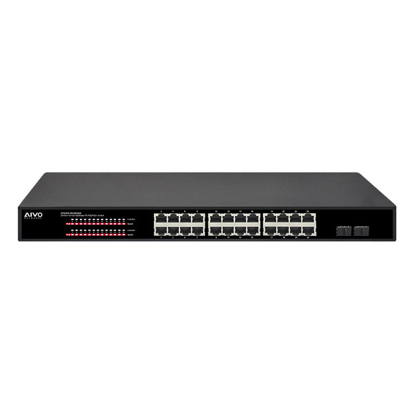 Avycon AVN-S24-2P24W400G 24-Port 400W Gigabit Poe Switch