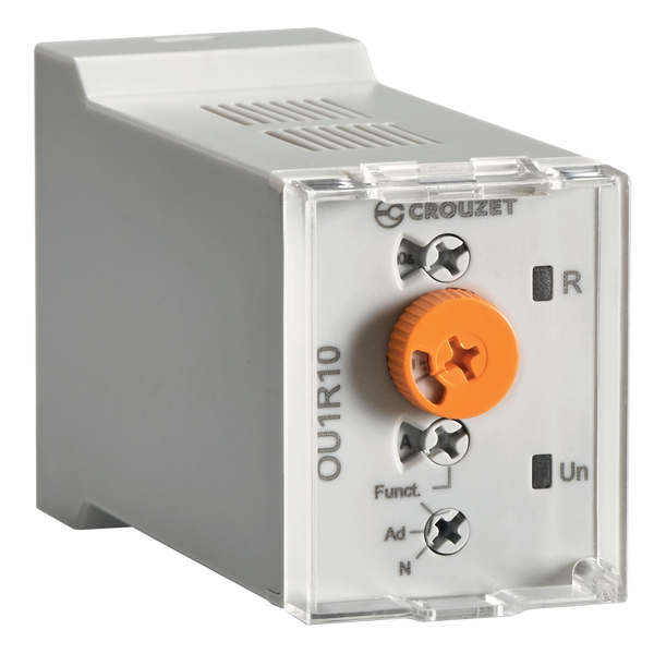 Crouzet OU1R10MV1 Crouzet Timer Syr-Line Syr-Line, Plug-In Timer, Multifunction, Output 1X10A, 12-240 VACdc, 8 Pins