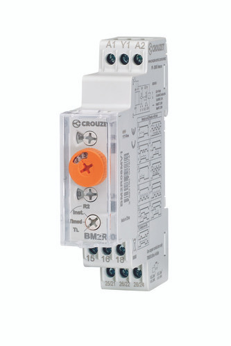 Crouzet BM2R08MV1 Timer BM2R Syr-Line DIN Rail Mount 17.5 MM - 2 Relays 8A
