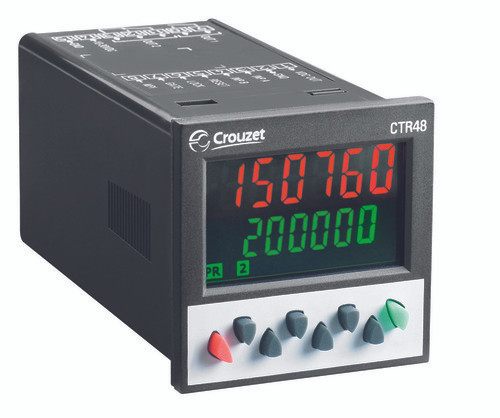 Crouzet 87621225 Preset Counter 48 x 48 CTR48 2 Pr Mc 90-260 VAC