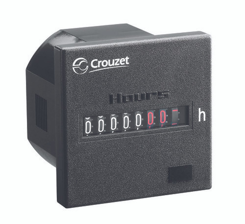 Crouzet 99772715 CHM48 Electromechanical Hour Counter, 100-130 VAC, 60Hz