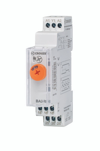Crouzet BA2R08MV1 Timer BA2R Syr-Line DIN Rail Mount 17.5 MM - 2 Relays 8A