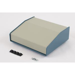 Hammond Manufacturing 1456FE2WHBU Sloped Aluminum Console Enclosure