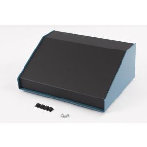 Hammond Manufacturing 1456KG4BKBU Sloped Aluminum Console Enclosure