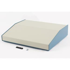 Hammond Manufacturing 1456PL3WHBU Sloped Aluminum Console Enclosure